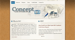 Desktop Screenshot of concept-cde.com